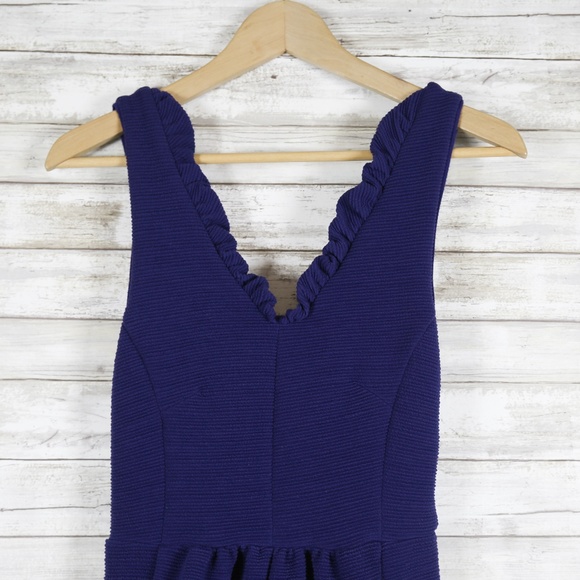 Anthropologie Maeve Ruffled Ottoman Dress in sz XS - Picture 2 of 8